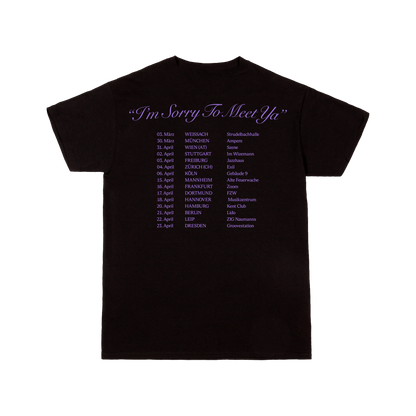 Clock Clock T-Shirt 'Baby, I'm Sorry... Tour'