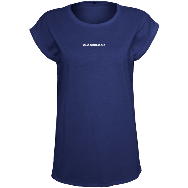 Clock Clock Damen T-Shirt „Logo“