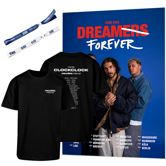 Clock Clock ‚Dream Forever Tour 2026‘ Bundle
